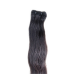 Extensions Cheveux Ondulés NahaHair – Brun Foncé #1B, 100 % cheveux humains, texture naturelle